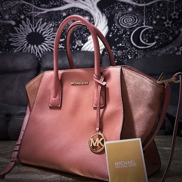 Michael Kors Pink Satchel with Gold Hardware and Top Handle with wallet combo - Picture 7 of 17